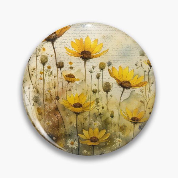 Item preview, Yellow wildflowers  designed and sold by Coolparrotgirl.