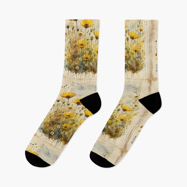 Item preview, Yellow wildflowers  designed and sold by Coolparrotgirl.