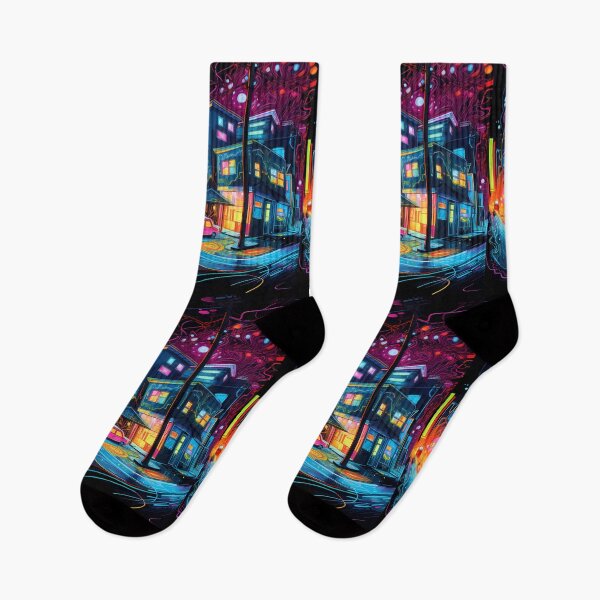Item preview, neon city designed and sold by Ricardo Rodríguez Pérez.