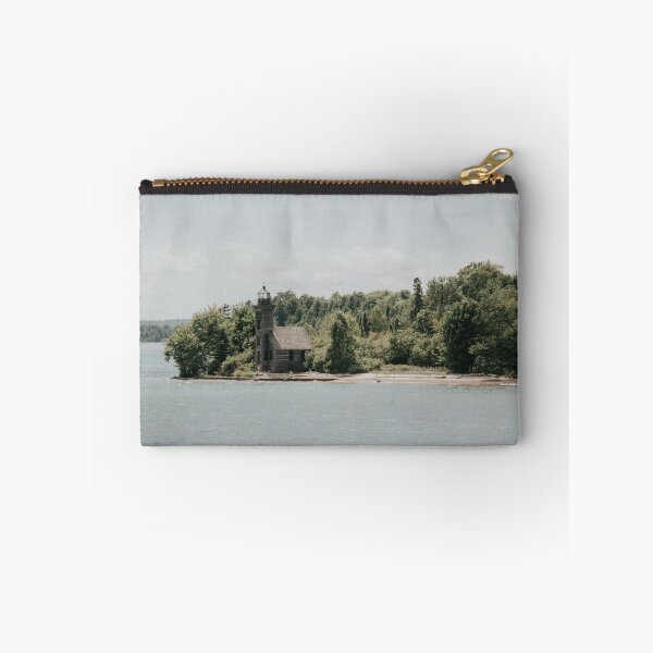 Item preview, East Channel Lighthouse in Pictured Rocks National Lakeshore in Munising, Michigan designed and sold by LindsayVTravels.
