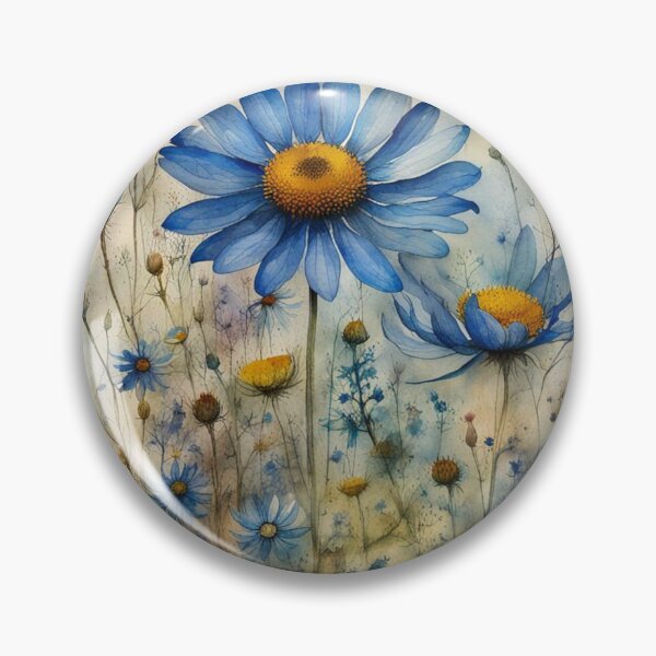 Item preview, Blue wildflowers  designed and sold by Coolparrotgirl.