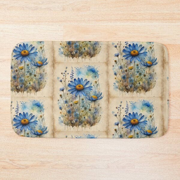 Item preview, Blue wildflowers  designed and sold by Coolparrotgirl.