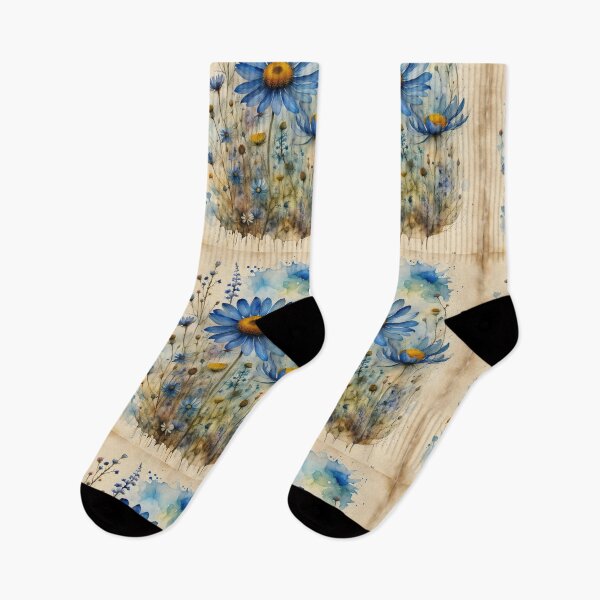 Item preview, Blue wildflowers  designed and sold by Coolparrotgirl.