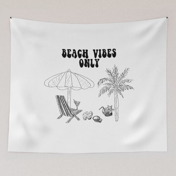 Aperçu de l'œuvre Seaside Serenity: Embracing Beach Vibes créée et vendue par NEWDESINGS12.