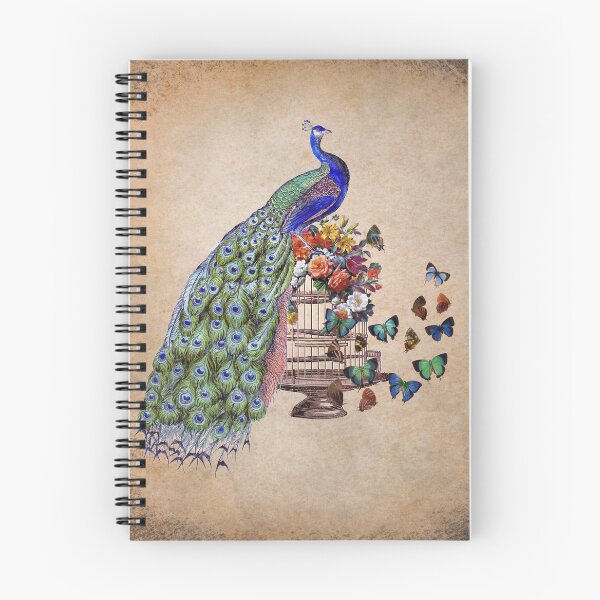 Item preview, Vintage Peacock Beauty designed and sold by Bluepress.