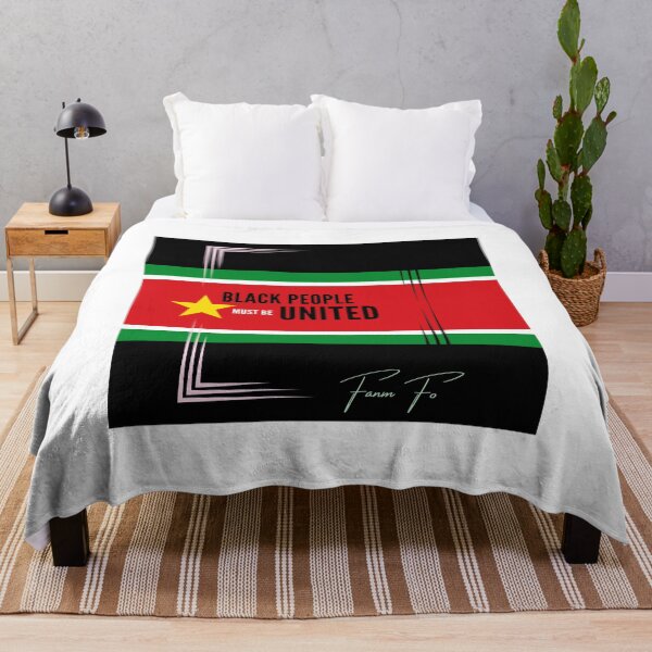 Item preview, Black people must be united designed and sold by Fanm-Fo.