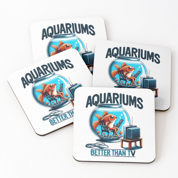 Artikelvorschau, Aquarien besser als Fernsehen - Aquarianer Shirt entworfen und verkauft von FinFriends.