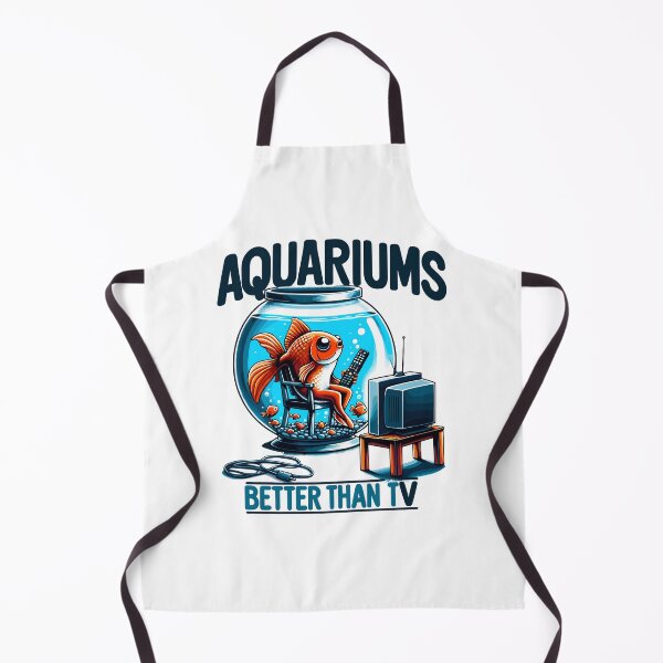Artikelvorschau, Aquarien besser als Fernsehen - Aquarianer Shirt entworfen und verkauft von FinFriends.