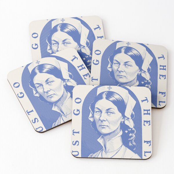 Item preview, Florence Nightingale - Just Go With The Flo | Nurse Gift for Nursing School Student designed and sold by Any Color Designs.