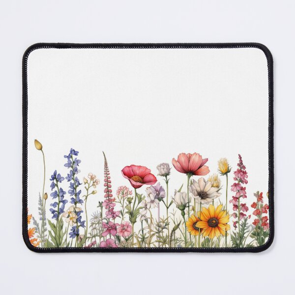 Item preview, Watercolor floral border - flower edges designed and sold by Daydreamsatdawn.