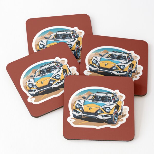 Item preview, Cool Dune Buggy Desert Rally Racing Car designed and sold by TheArtOfPat.
