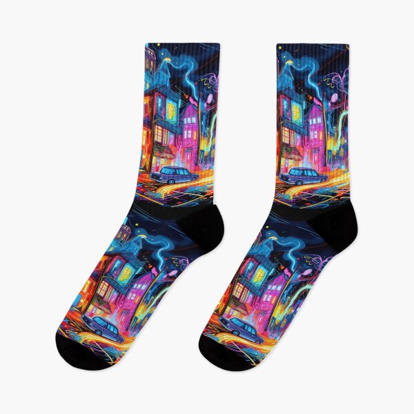 Item preview, neon city designed and sold by Ricardo Rodríguez Pérez.