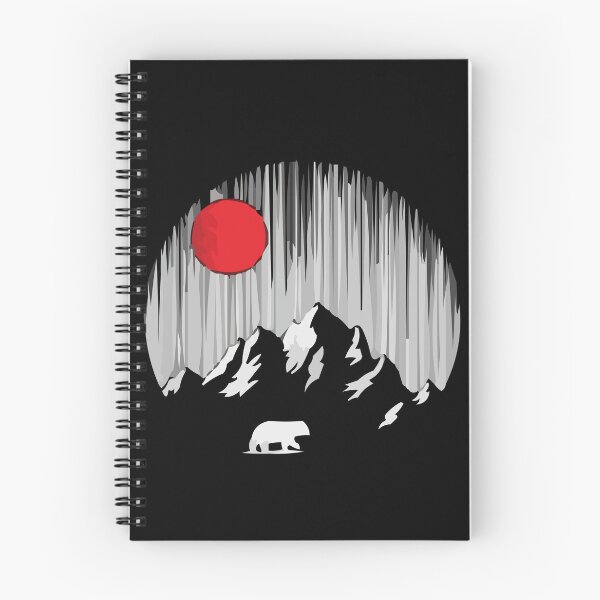 Item preview, Polar Bear And Red Moon designed and sold by EdStark.