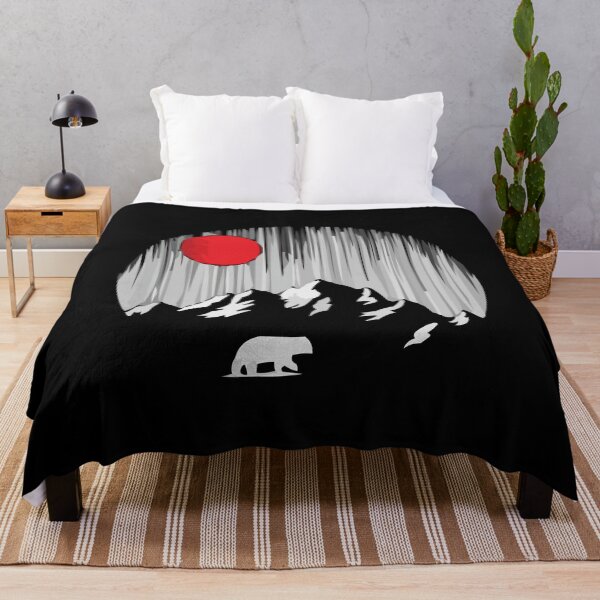 Item preview, Polar Bear And Red Moon designed and sold by EdStark.