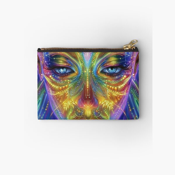 Artikelvorschau, Rätselhafte Neon-Sternensamen-Fraktal-DMT-Kunst – kosmische Erforschung entworfen und verkauft von Mystikos Art.