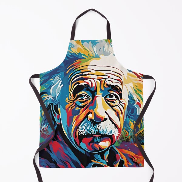 Aperçu de l'œuvre Einstein pop-art créée et vendue par Po11en.