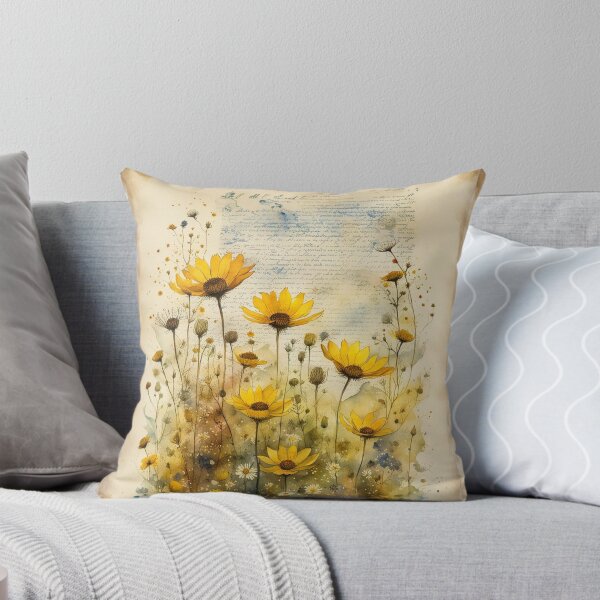 Item preview, Yellow wildflowers  designed and sold by Coolparrotgirl.