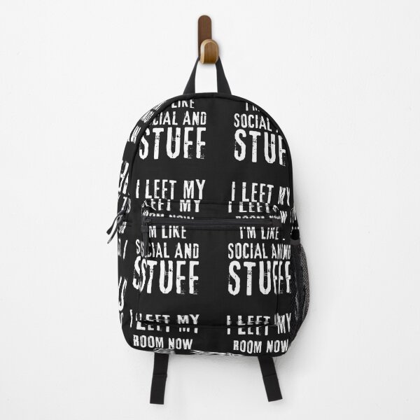 Item preview, i left my room now i'm like social and stuff designed and sold by SaadEtta.