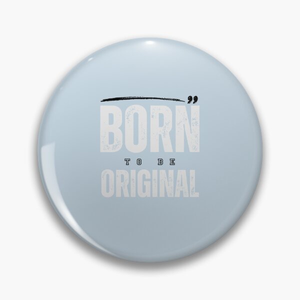Item preview, Born to be Original | Pastel Blue Background designed and sold by RM-Journey.