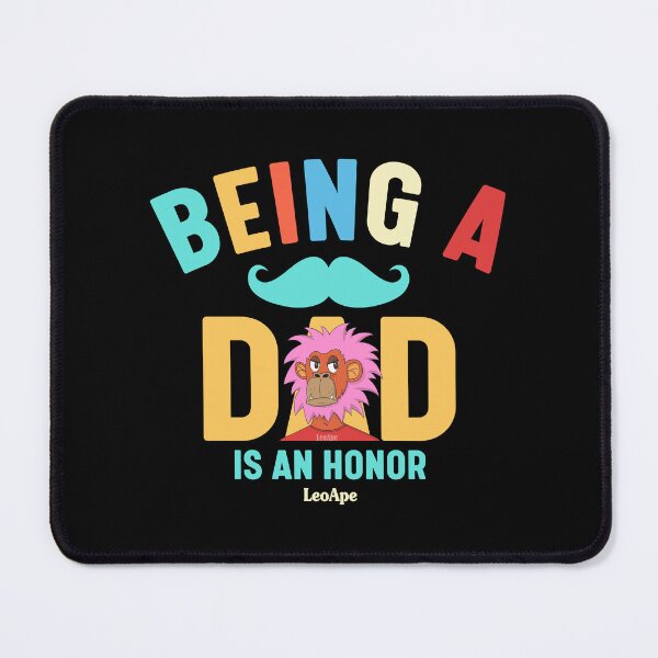 Item preview, Being a dad is an honor designed and sold by Wallace Stephens.