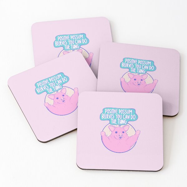 Item preview, Positive Possum Believes You Can Do the Thing  designed and sold by Jess.a.creates.