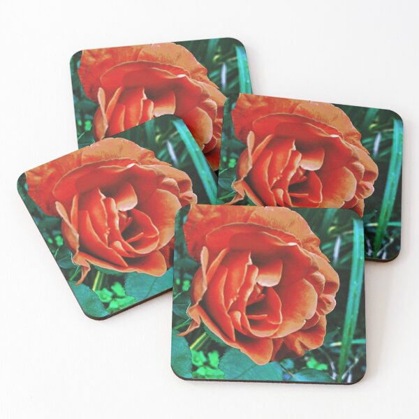 Item preview, Orange Chinese Rose designed and sold by kcrystalfriend.