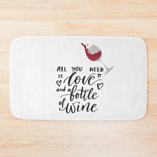 Item preview, Love and a Bottle of Wine designed and sold by TrinketTeez.