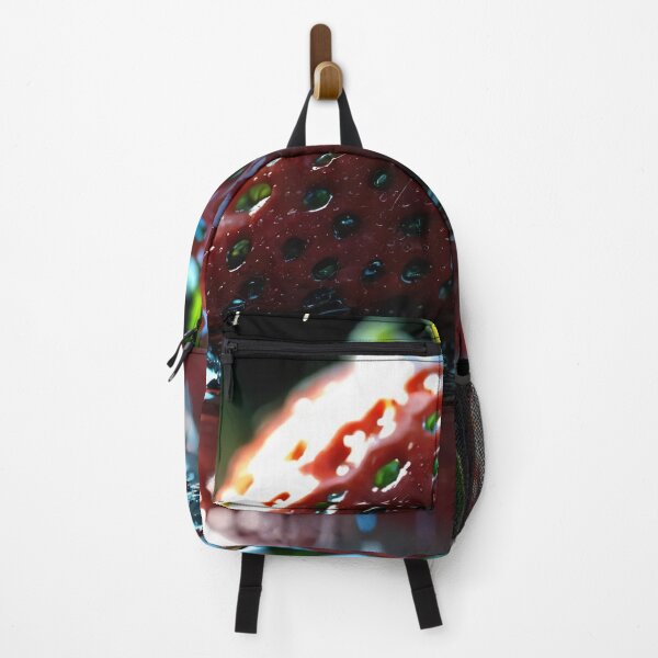 Item preview, Glistening Water Droplets on a Fresh Strawberry designed and sold by ArteeInnovation.