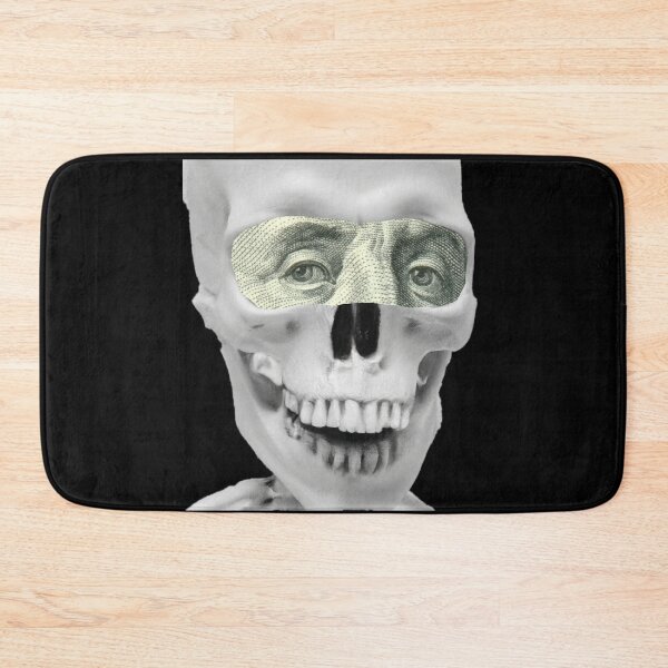 Item preview, Greedy Joe Dollar Eyes Money Skull designed and sold by OnPointOutfits.
