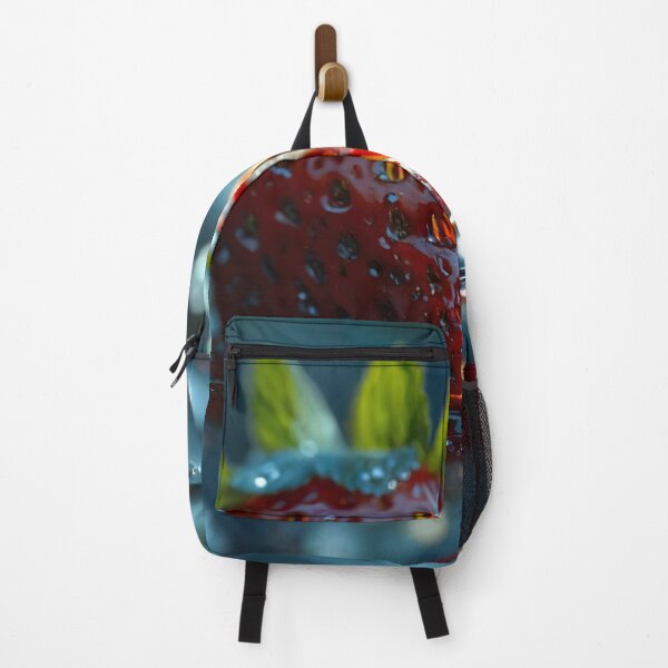 Item preview, Glistening Water Droplets on a Fresh Strawberry designed and sold by ArteeInnovation.