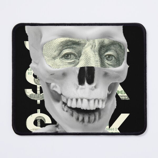 Item preview, $ICK Greedy Joe Dollar Eyes Money Skull designed and sold by OnPointOutfits.