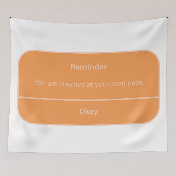 Item preview, Creative Reminder designed and sold by printsbyburr.