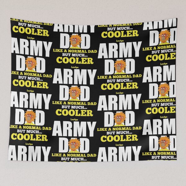 Item preview, Army dad like a normal dad but much cooler designed and sold by Wallace Stephens.