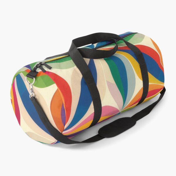 Item preview, Bright colourful abstract floral pattern print designed and sold by PrettyPinkSkies.