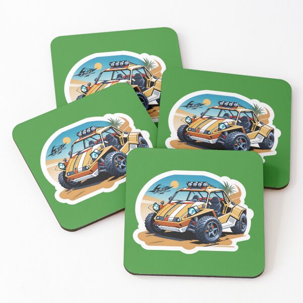 Item preview, Cool Dune Buggy Desert Rally Racing Car designed and sold by TheArtOfPat.