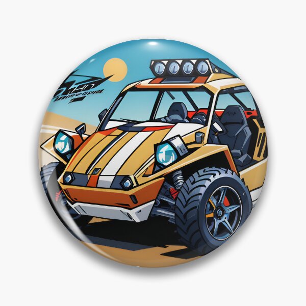 Item preview, Cool Dune Buggy Desert Rally Racing Car designed and sold by TheArtOfPat.