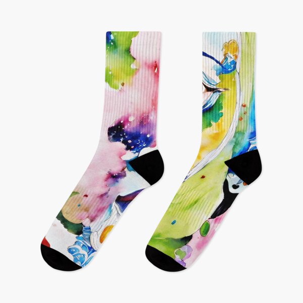 Item preview, Copie de "Jade", abstract watercolor portrait designed and sold by ATartelin.