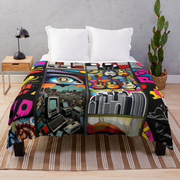 Item preview, Graffiti style pop art designed and sold by Roxburylane.