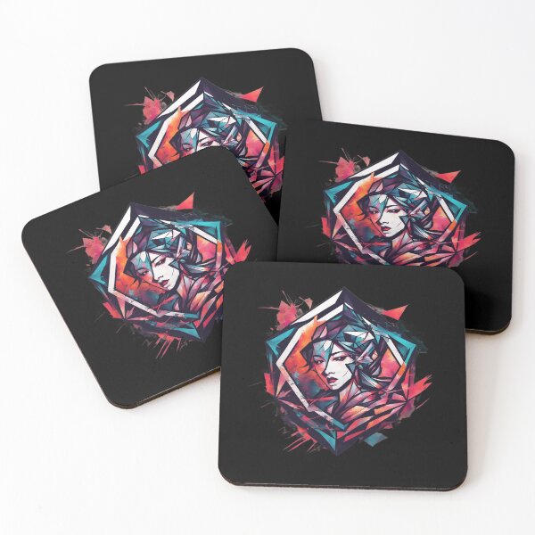 Item preview, Abstract Street Art, Asian Woman, Graffiti Logo designed and sold by Burn-Ego.