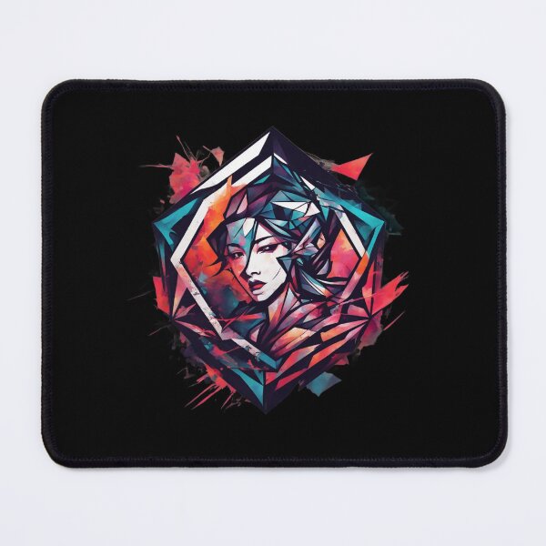 Item preview, Abstract Street Art, Asian Woman, Graffiti Logo designed and sold by Burn-Ego.