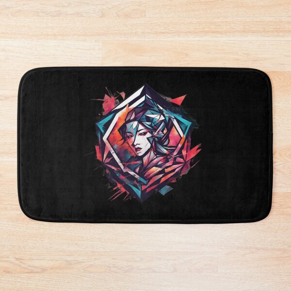 Item preview, Abstract Street Art, Asian Woman, Graffiti Logo designed and sold by Burn-Ego.