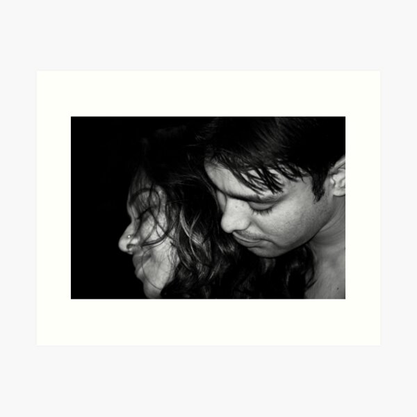 Love goes by haps; Some Cupid kills with arrows, some with traps Art Print