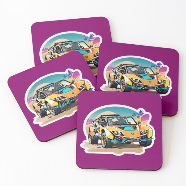 Item preview, Cool Dune Buggy Desert Rally Racing Car designed and sold by TheArtOfPat.