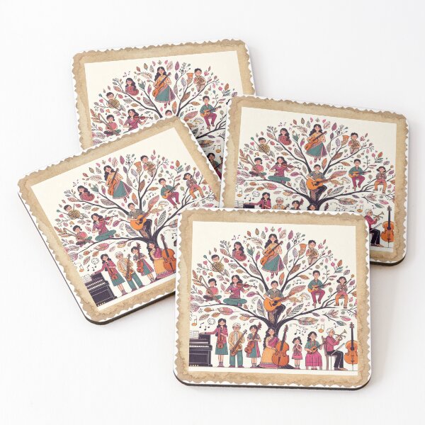 Item preview,  Musical Family Tree Art, Family Tree for Musicians designed and sold by CulturalCurios.