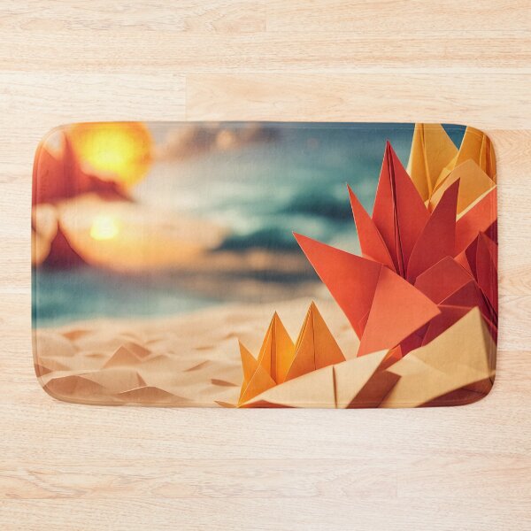 Item preview, Original Art - Golden Horizons: Sunset Serenity by the Sea designed and sold by ArtfulFolds.