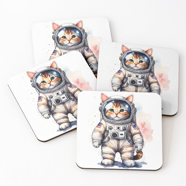 Item preview, Misha, Space Cat designed and sold by Lhdigitaldesign.