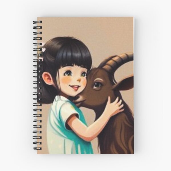 Item preview, The girl and the goat  designed and sold by mahjh.