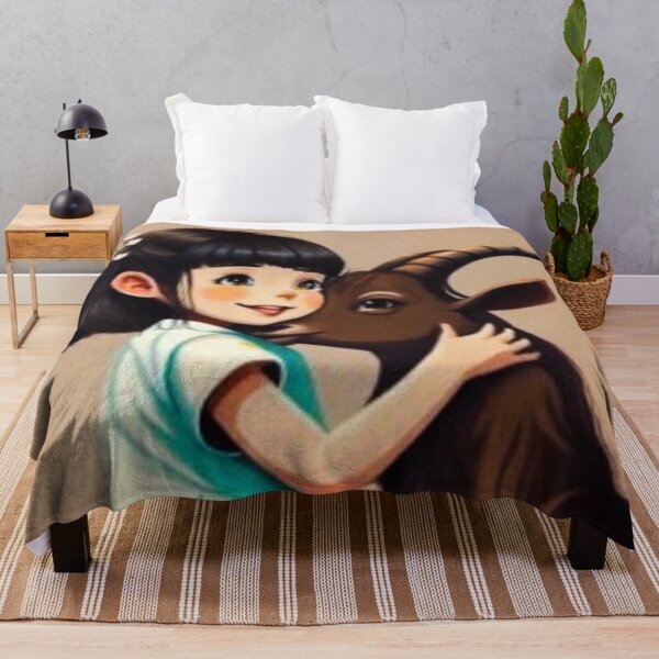 Item preview, The girl and the goat  designed and sold by mahjh.
