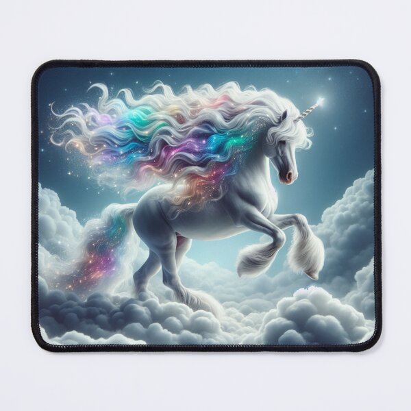 Item preview, Magical Unicorn in the Clouds designed and sold by caroldarlene.
