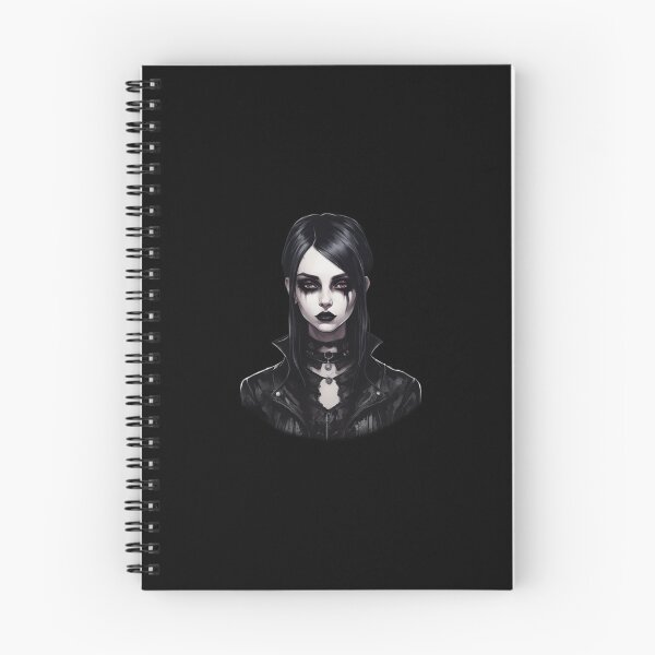 Item preview, Retro 90s Goth Girl, Dark Art designed and sold by Burn-Ego.